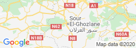 Sour El Ghozlane map